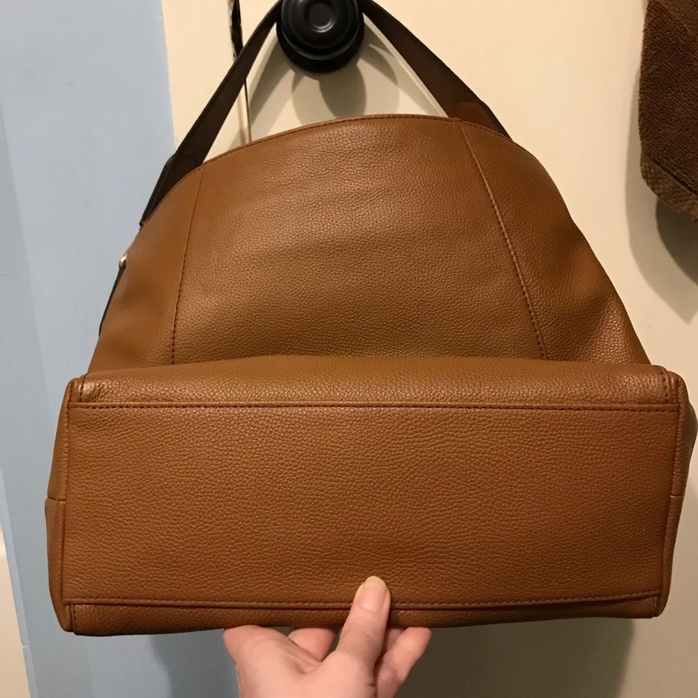 Michael Kors Brown Leather Evie Bag